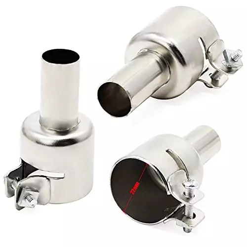 SCHOFIC Nozzle Kit Stainless Steel Silver (Pack of 3)