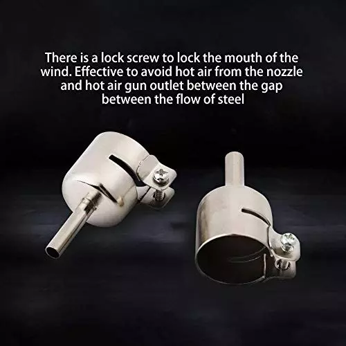 SCHOFIC Nozzle Kit Stainless Steel Silver (Pack of 3)