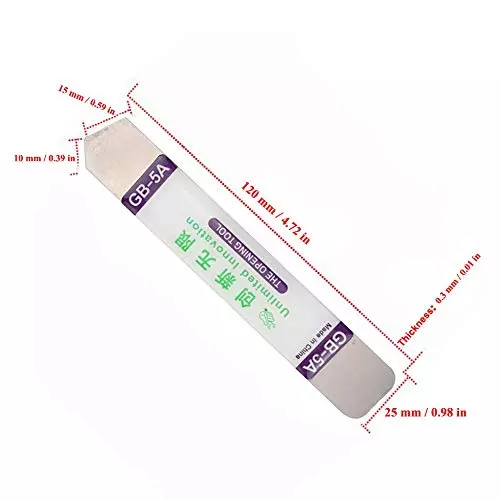 SCHOFIC Soft Thin Opening Tool for Electronic Device Repair Glue Removal, GB5A (Pack ‎of 10)