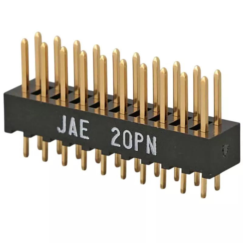 JAE Board-To-Wire Connection Connector Ps Series Straight Through-Hole Type For Open Pin Header, PS-20PE-D4T1-PN1