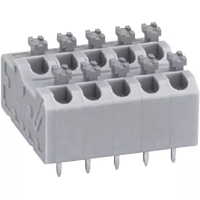 Sato Parts Screwless Terminal Block For Printed Circuit Board Ml-2200, ML-2200-W1S1-10P