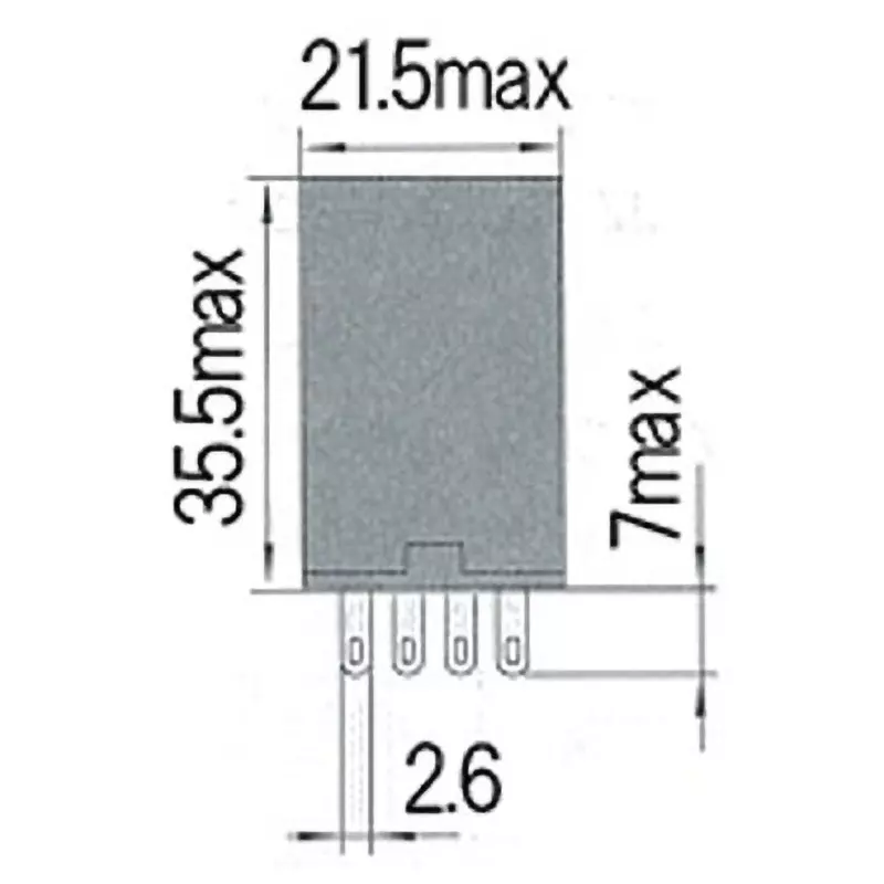 monotaro-mini-relay-4-pole-mass-31-g-rated-voltage-dc24-v-insulation_resistance-100-m-rated-carrying-current-3-a-jzx-22fd24dc-4z6