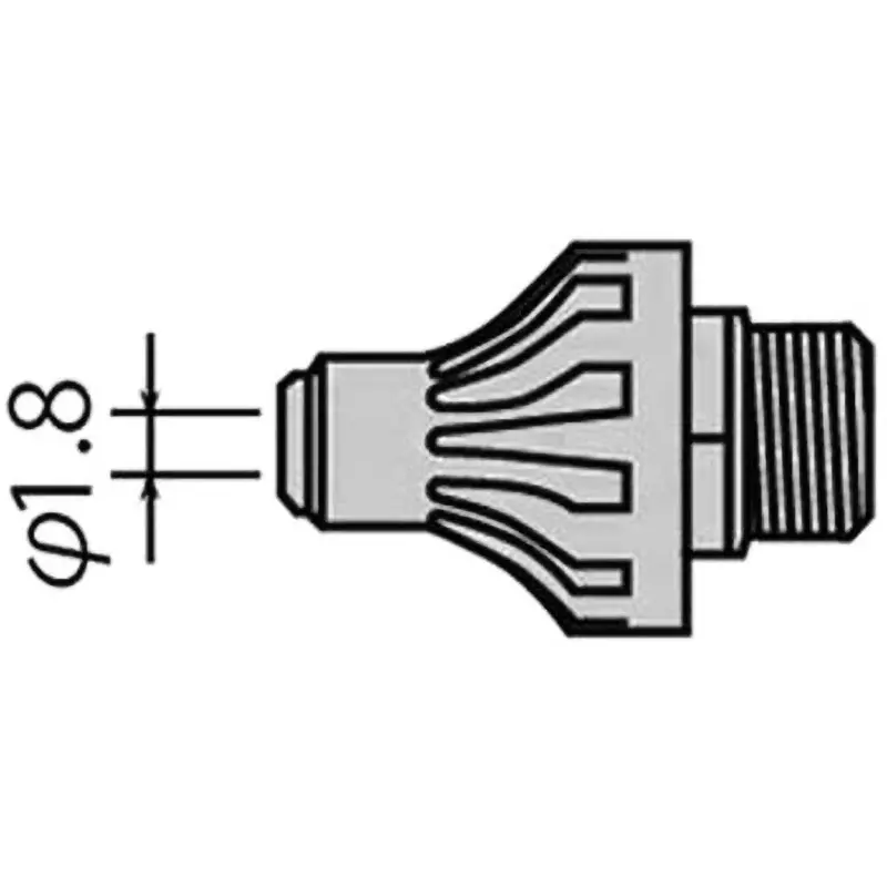 Goot Replacement Nozzle 1.8 mm Tip Diameter, HB-80N-B