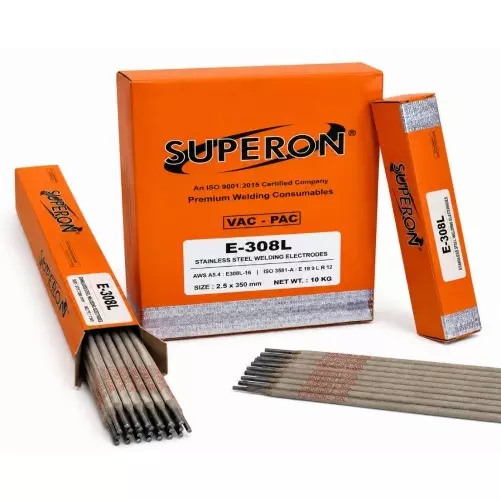 superon-10-kg-stainless-steel-welding-electrode-e308l-16-25-mm-diameter-and-350-mm-length-for-fabrication-maintenance-and-repair-work-pack-of-2