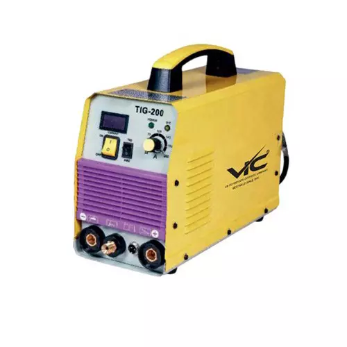 VIC MOSFET Tig/Arc Welding Machine 6.6 KVA Power Single Phase 7-200 A Current Range for Industrial Use, TIG/ARC 200