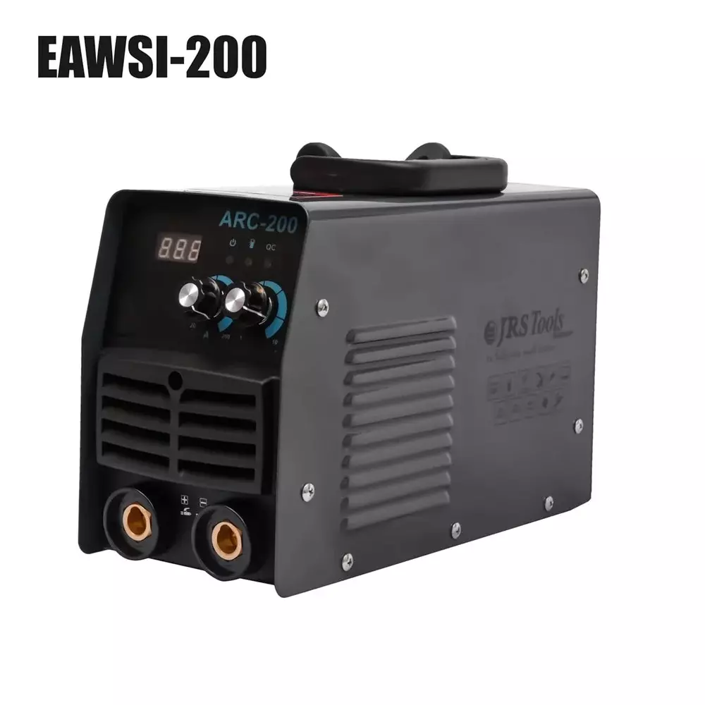 jrs-drive-200-amp-arc-welding-machine-igbt-technology-and-1-phase-eawsi-200-with-accessories