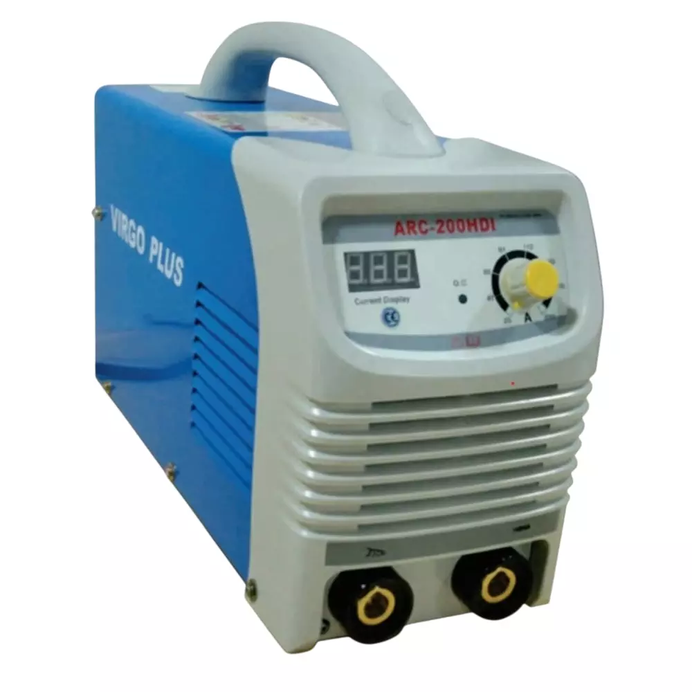 Virgo Plus Inverter DC MMA IGBT ARC Welding Machine Kit 25 A Current Single Phase Electric for Industrial Use, ARC 200 HDI