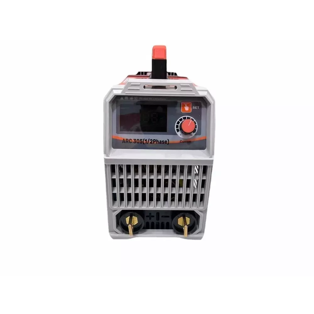 Micro 300 Amp Arc Welding Machine 1-2 Phase and IGBT Technology, ARC 305 (With Accessories)
