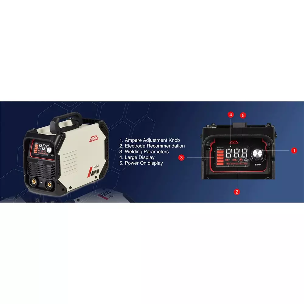 xlnt-arc-welding-machine-igbt-technology-1-phase-and-250-amp-current-rating-mma250-ana