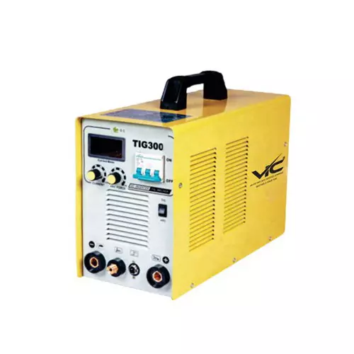 VIC MOSFET Tig/Arc Welding Machine 6.5/9.4 KVA Power 3 Phase 7-300 A Current Range for Industrial Use, TIG/ARC 300