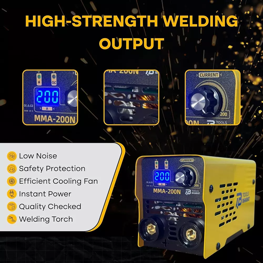 bharat-tools-inverter-arc-welding-machine-1-phase-200-amp-current-220v-10-mma-200n