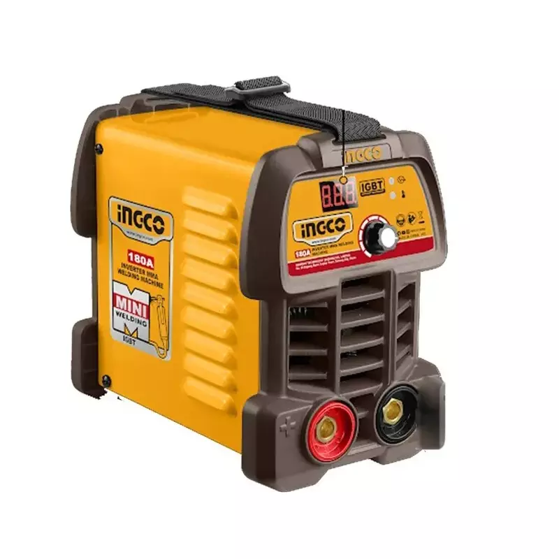 Ingco MMA Welding Machine IGBT Technology 1 Phase 180 Amp and LED Display, ING-MMA18049