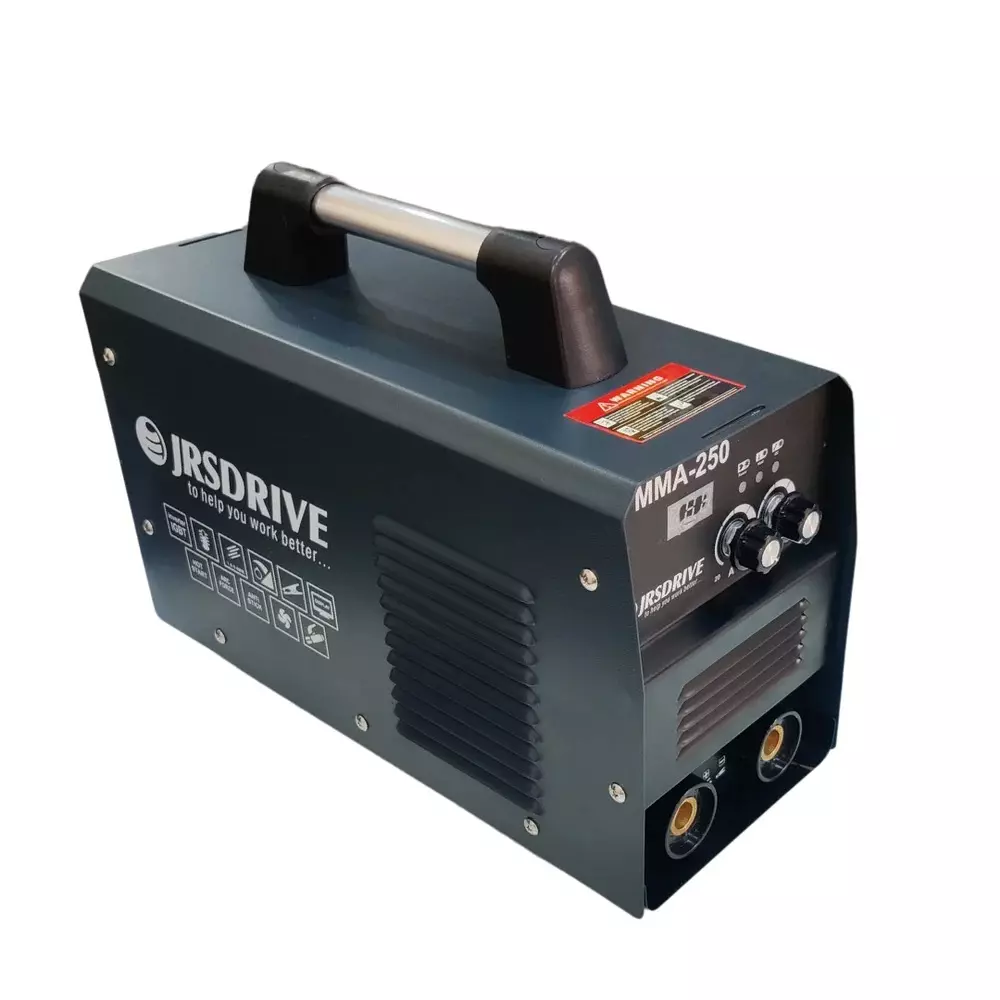 JRS Drive 250 Amp Arc Welding Machine IGBT Technology and 1 Phase, EAWSI-250 (With Accessories)