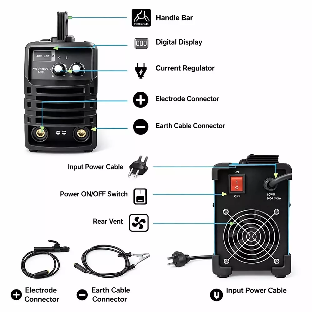 imported-welding-machine-single-phase-igbt-technology-200-amp-current-and-220-v-ac-voltage-arc-200