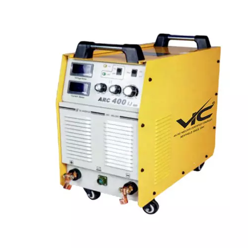 VIC IGBT MODULE Arc Welding Machine 18 KVA Power 3 Phase 30-400 A Current Range for Industrial Use, ARC 400 IJ