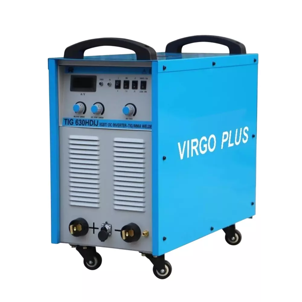 Virgo Plus Inverter DC TIG/MMA IGBT Welding Machine 47 A Current 3 Phase Electric for Industrial Use, TIG 630 HDIJ