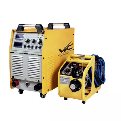VIC IGBT MODULE Mig/Arc Welding Machine 14 KVA Power 3 Phase 50-400 A Current Range for Industrial Use, MIG/ARC 4000 IJ