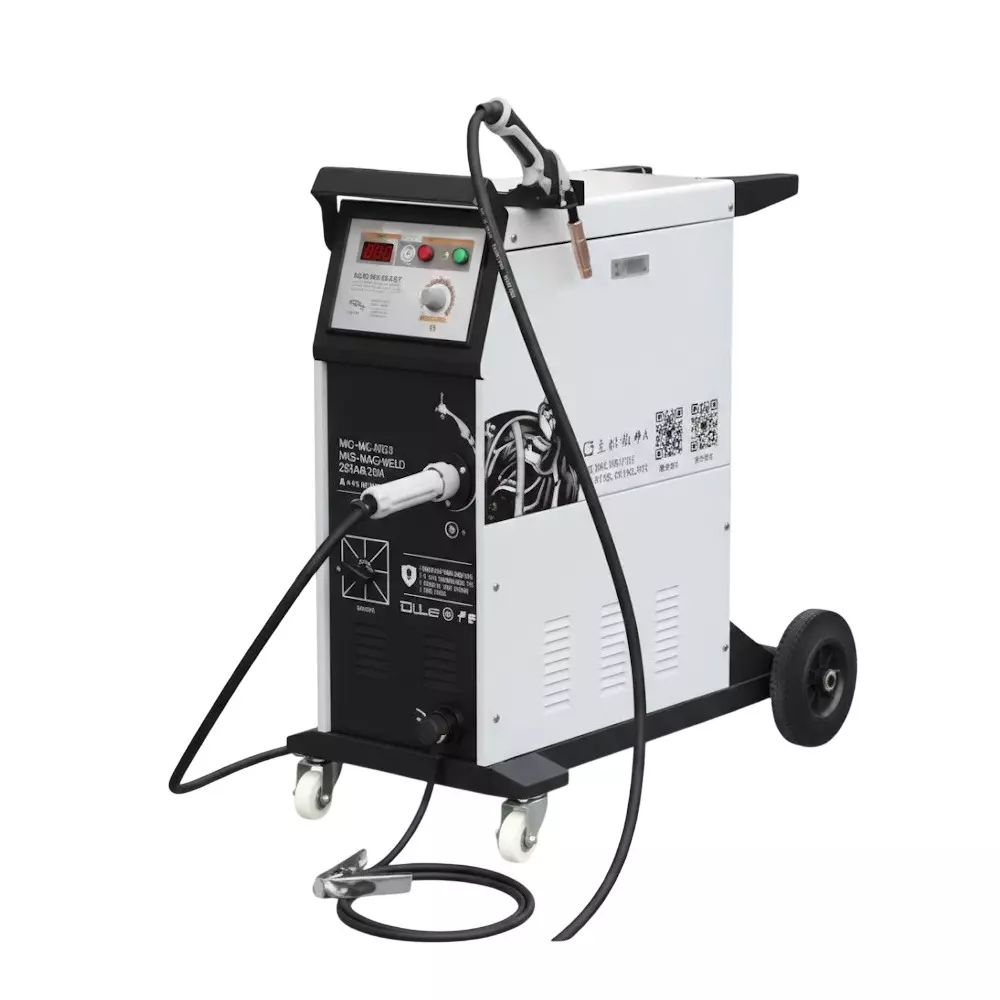 AGE TECH MIG Welding Machine Single Phase, 24 A Current Rating and 5 mm Welding Thickness, WM-828 (220V-440V)