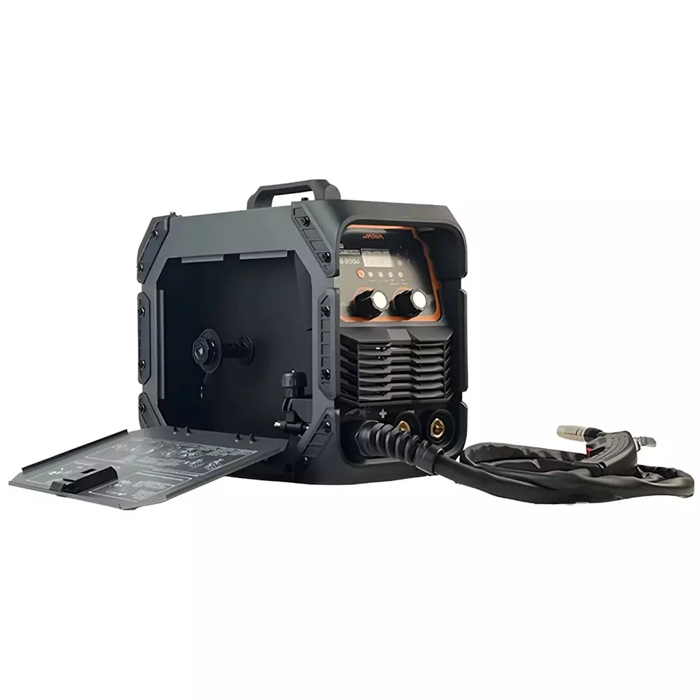 xlnt-jaria-gasless-mig-welding-machine-igbt-technology-1-phase-and-200-amp-current-rating-mig-200-gasless