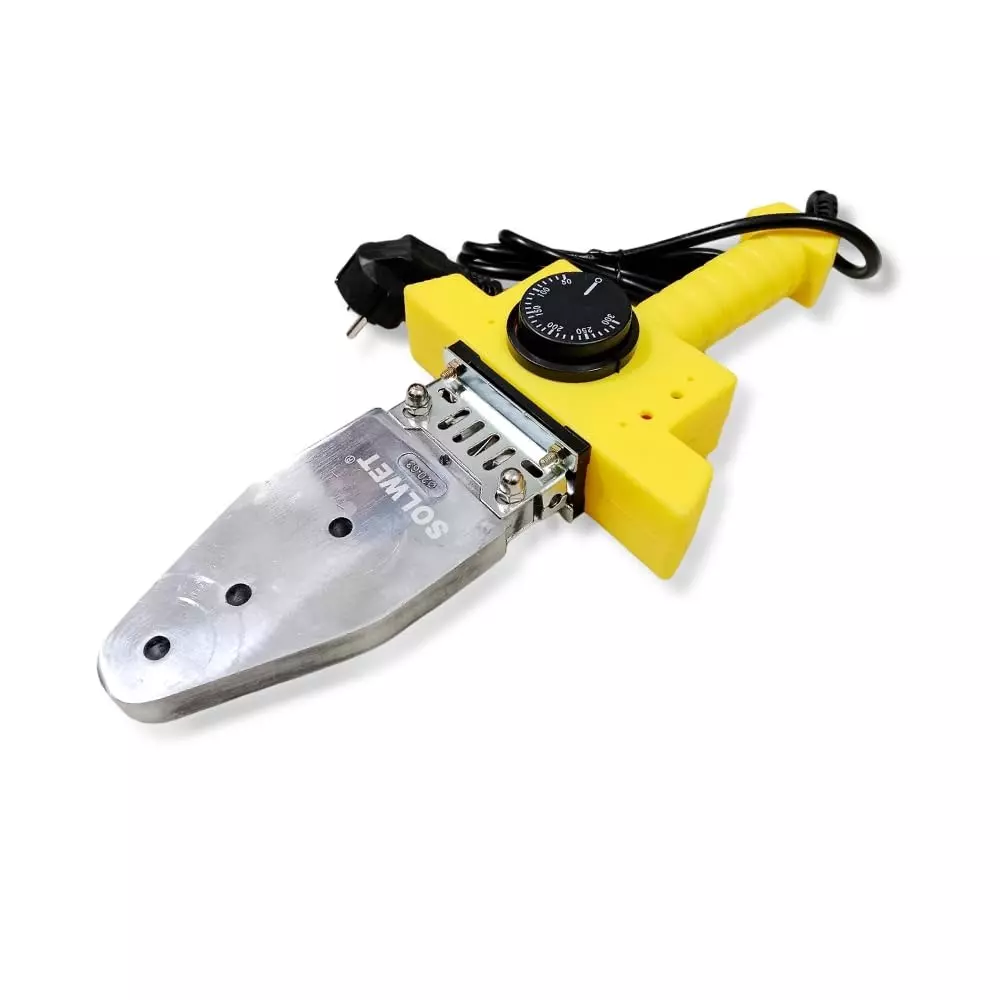 Solwet PPR Pipe Welding Socket Fusion Machine with Pipe Cutter 20 to 63 mm Welding & 42 mm Cutting Capacity, SPPR63AC