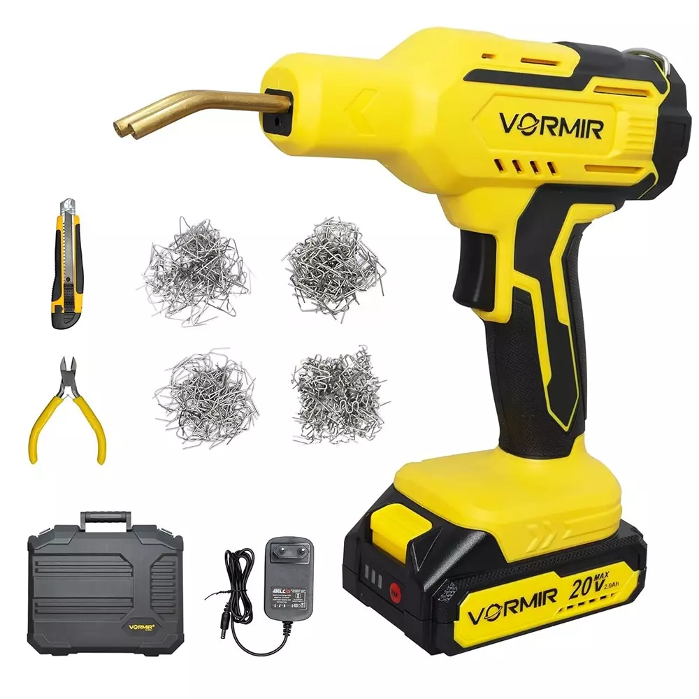 VORMIR Cordless Plastic Welder 20 V DC 60 W Rated Power 3 sec Heat-Up Time with Battery & Charger, VR PW21-60