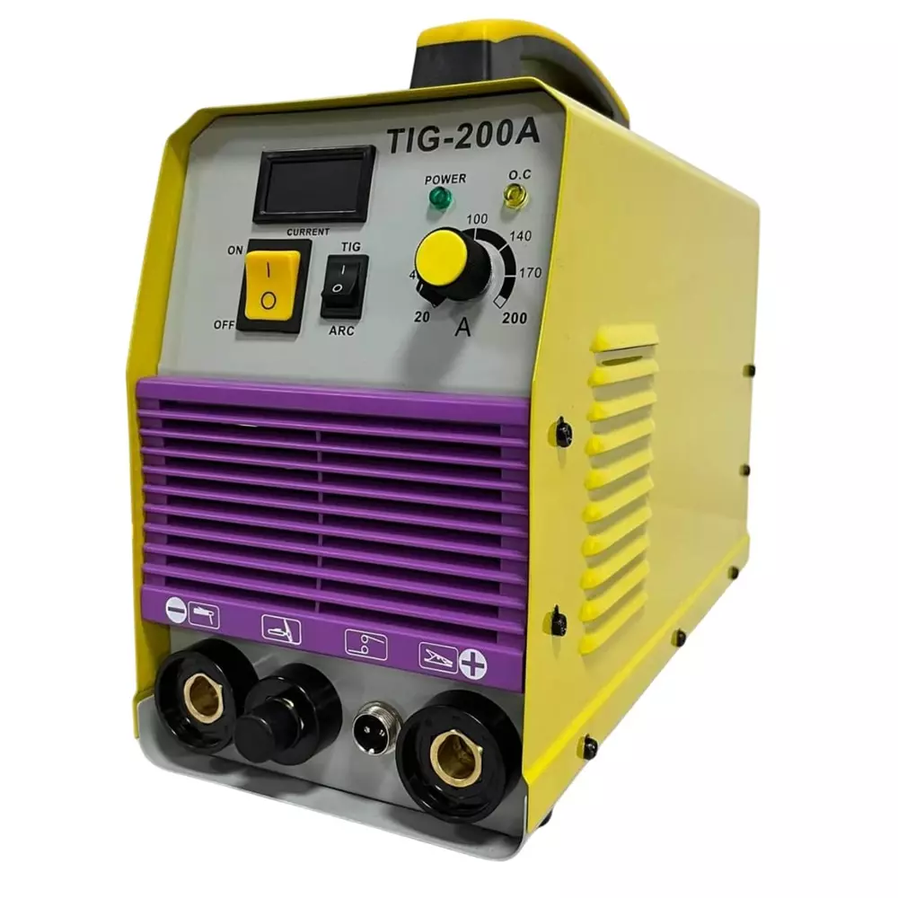 VIC TIG Welding Machine 1 Phase Mosfet 28/43 A Input Current 56 V No Load Voltage, TIG 200