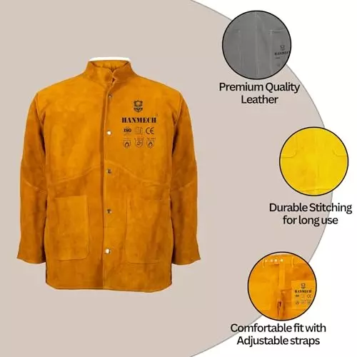 hanmech-leather-welding-jacket-heavy-duty-protection-gear-size-small