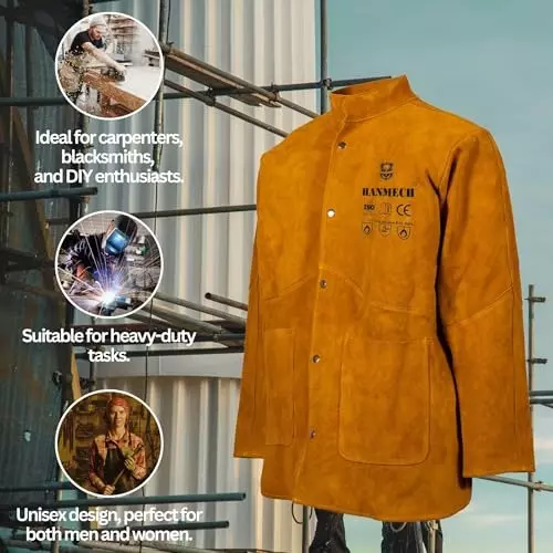 hanmech-leather-welding-jacket-heavy-duty-protection-gear-size-small