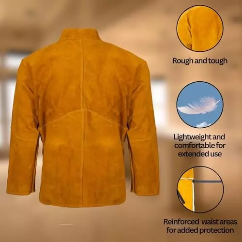 hanmech-leather-welding-jacket-heavy-duty-protection-gear-size-small