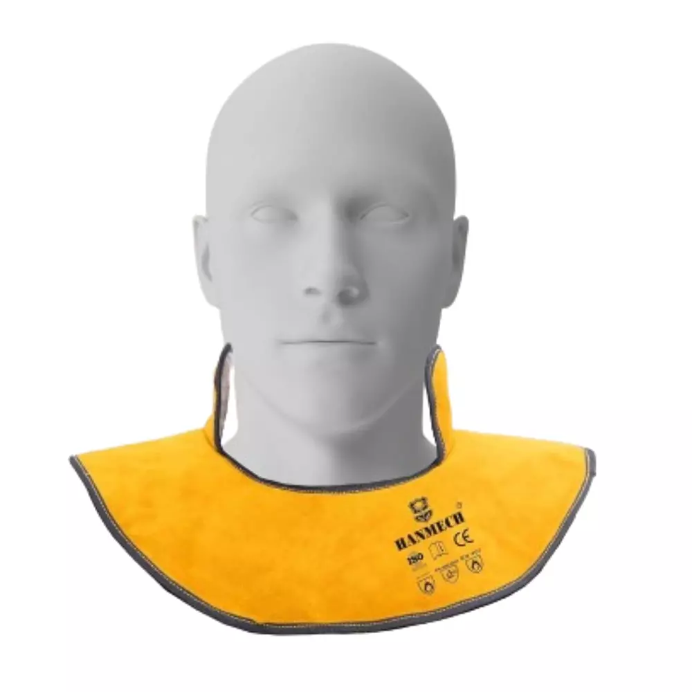 HANMECH Leather Shoulder Pad Welding and Foundry Safety Gear (Pack of 5)