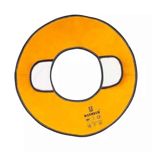 HANMECH Leather Shoulder Pad Welding and Foundry Safety Gear