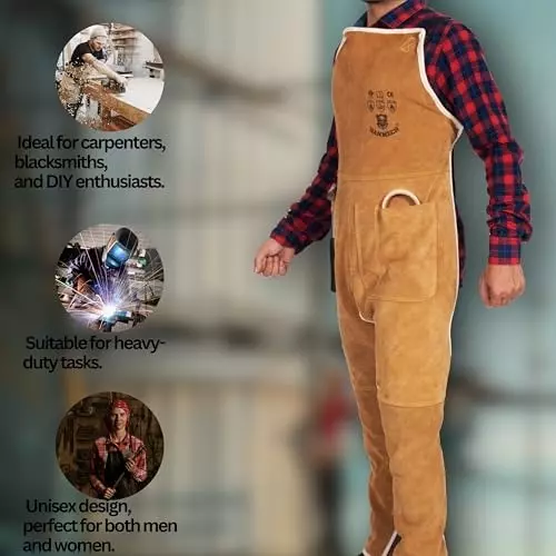 hanmech-leather-protective-suit-safety-apron-for-welding-fabrication-metal-work-with-adjustable-straps-size-standard