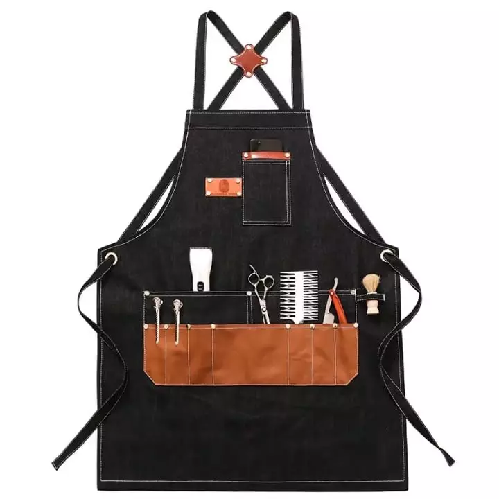 HANMECH Cotton Tool Apron with Multiple Pockets
