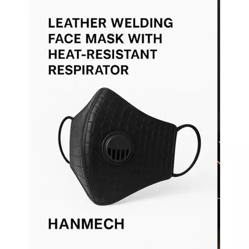 hanmech-crocodile-print-design-leather-face-mask-with-filter-for-welding-size-standard