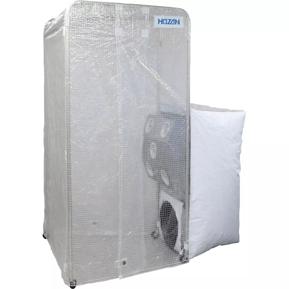 HOZAN Air Shower Booth 1900x2200x1200 mm Outer Dimension, CL-940