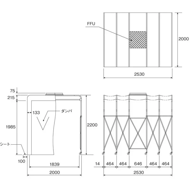 hozan-negative-pressure-booth-ac-100-v-rated-voltage-at-5060-hz-cl-905