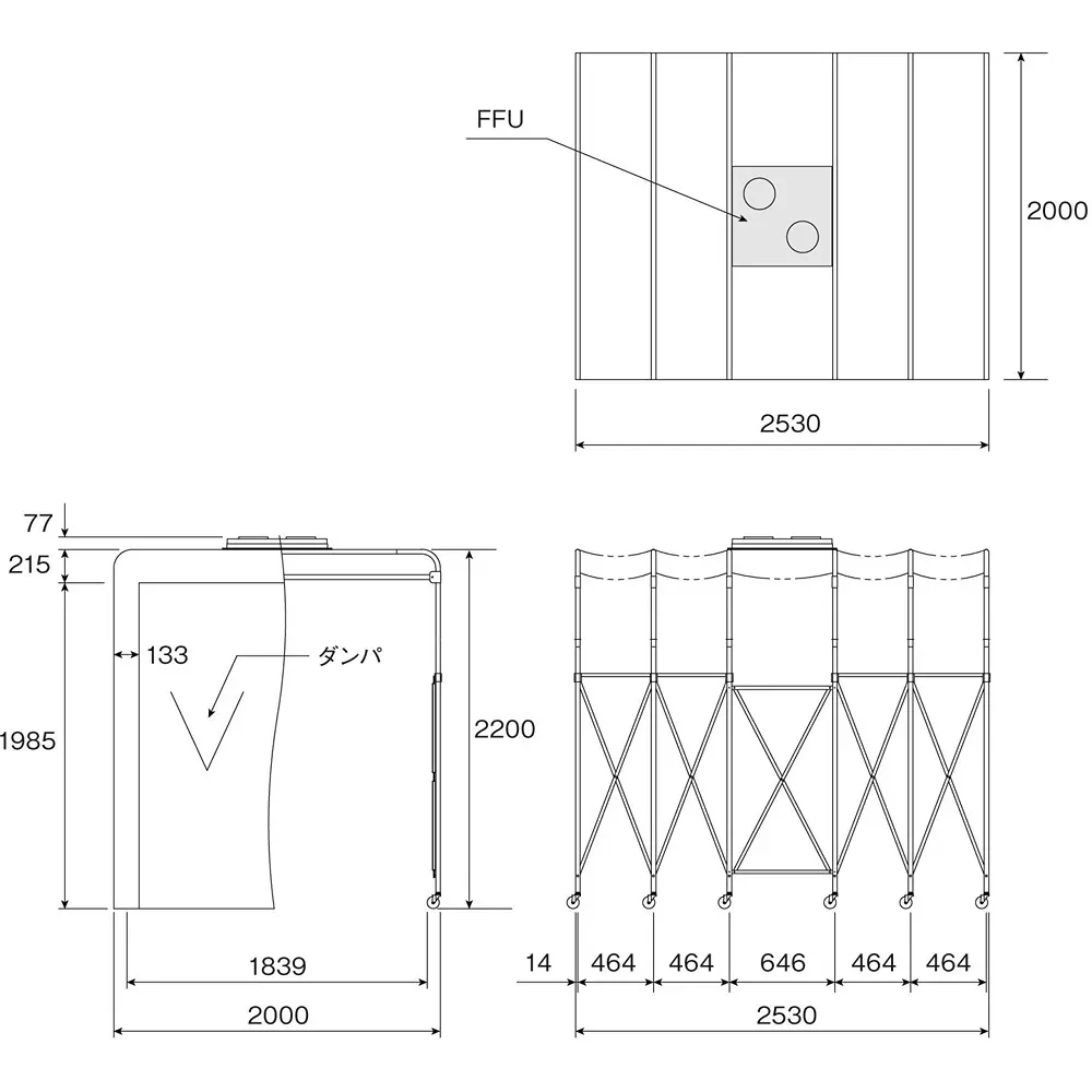 hozan-positive-pressure-booth-ac-100-v-rated-voltage-at-5060-hz-cl-909