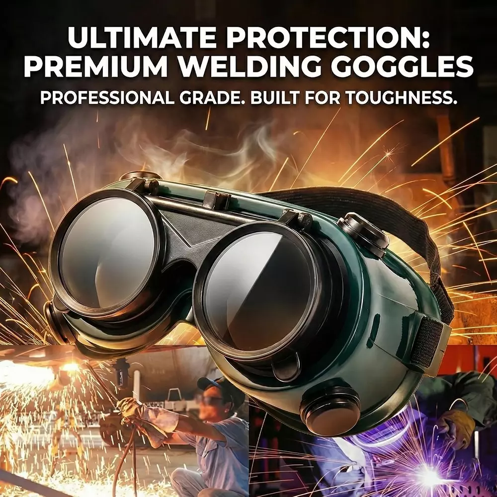 dalbir-heavy-duty-welding-goggle-with-flip-up-lenses-black-green-acrylonitrile-butadiene-styr-vinyl-full-rim-for-multipurpose-use-pack-of-3-pcs