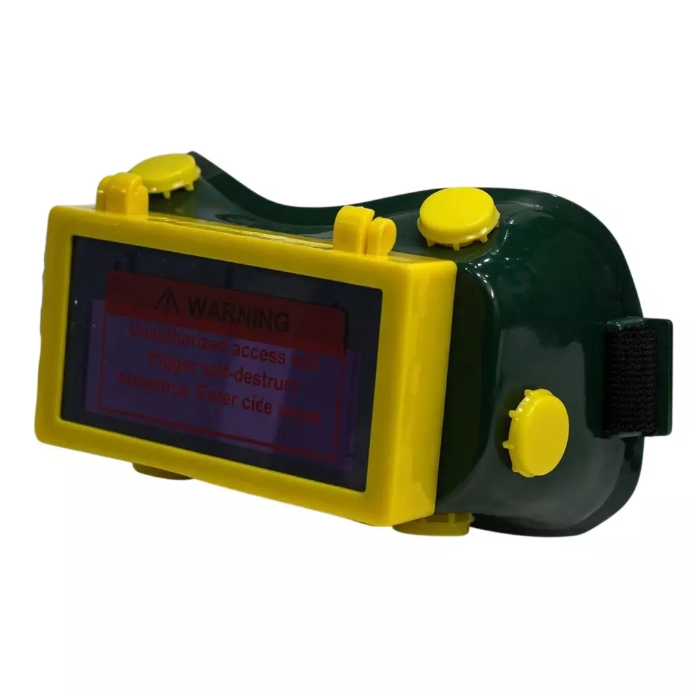 XLNT Auto Darkening Welding Goggles with Solar Powered Technology 60 mAh Battery Capacity and 90x34 mm View Area, XTWGS-173