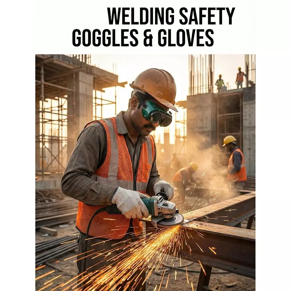 dalbir-flip-up-welding-goggle-with-safety-gloves-free-size-silicone-rubber-full-rim-polycarbonate-lens-material-for-multipurpose-use