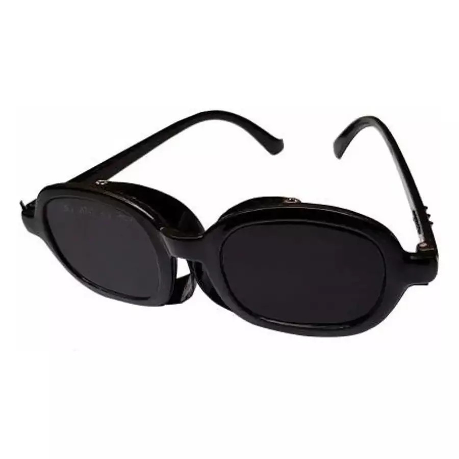 GENERIC Welding Safety Goggles Black For Eye Protection (Pack of 2 Pc)