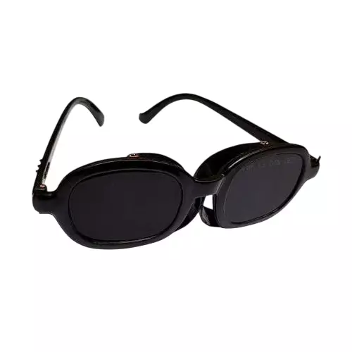 GENERIC Welding Safety Goggles Black For Eye Protection (Pack of 2 Pc)