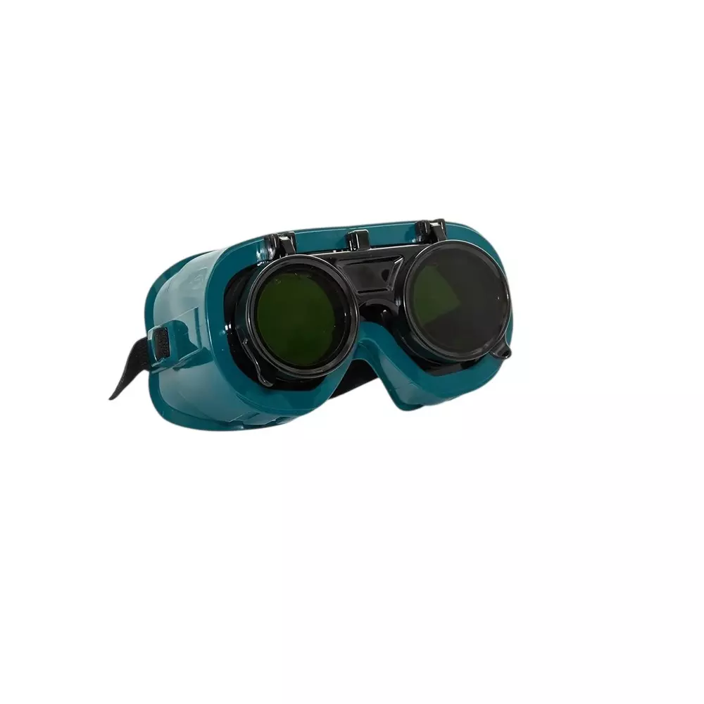 Venus E-753 Welding Goggles IR 5.0 Polycarbonate Lens UV & IR Protection Full Rim Frame Dark Green Free Size, 120134101