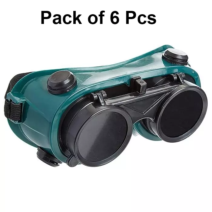 veltrix-welding-safety-goggles-with-flip-up-dark-lens-full-rim-frame-free-size-pack-of-6-pcs