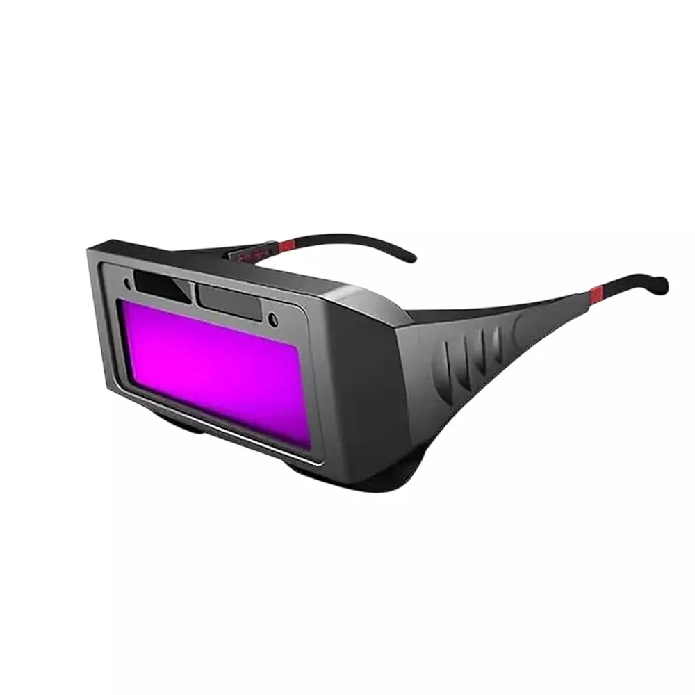 GENERIC Auto-Darkening Welding Goggles Black Solar Powered Arc Sensor Uv/Ir Filter With 1 Strap and 1 Case
