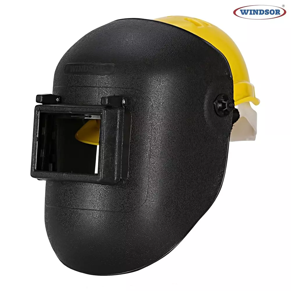 Windsor Welding Helmet Without Glass Regular Closure Type Black, PI-3BC4-AGJR