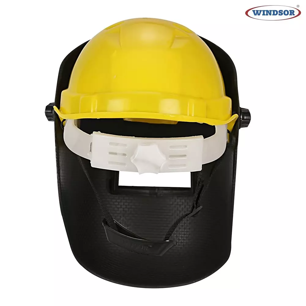 Windsor Welding Helmet Without Glass Regular Closure Type Black, PI-3BC4-AGJR
