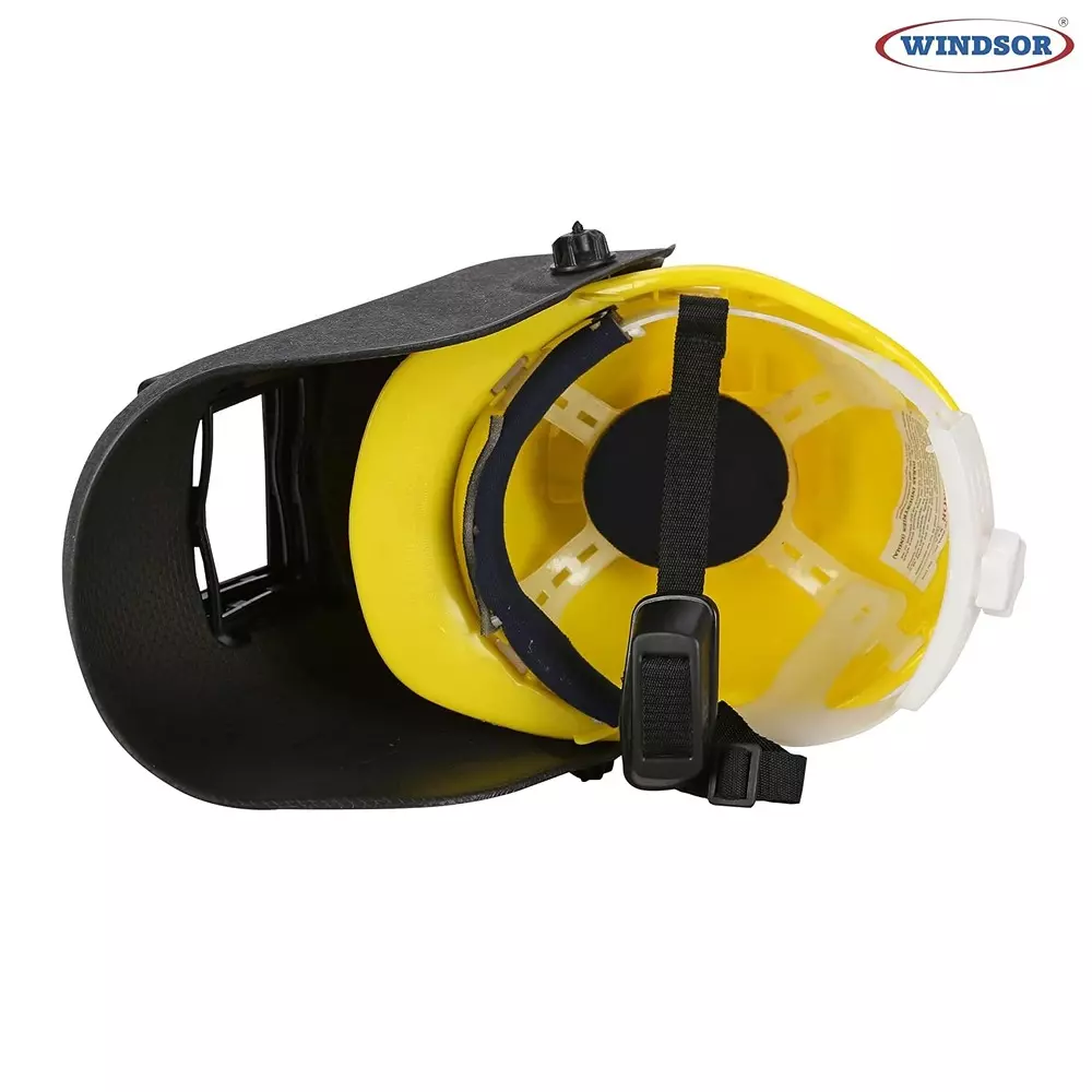 Windsor Welding Helmet Without Glass Regular Closure Type Black, PI-3BC4-AGJR