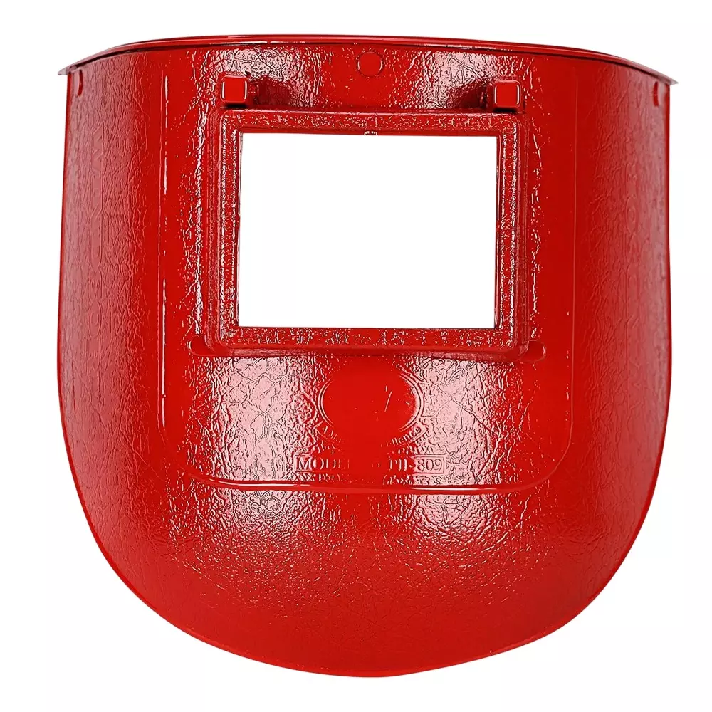 Windsor Spring Loaded Welding Shield 9.5x9.5 Inch Ratchet Closure Type Red (Pack of 2)