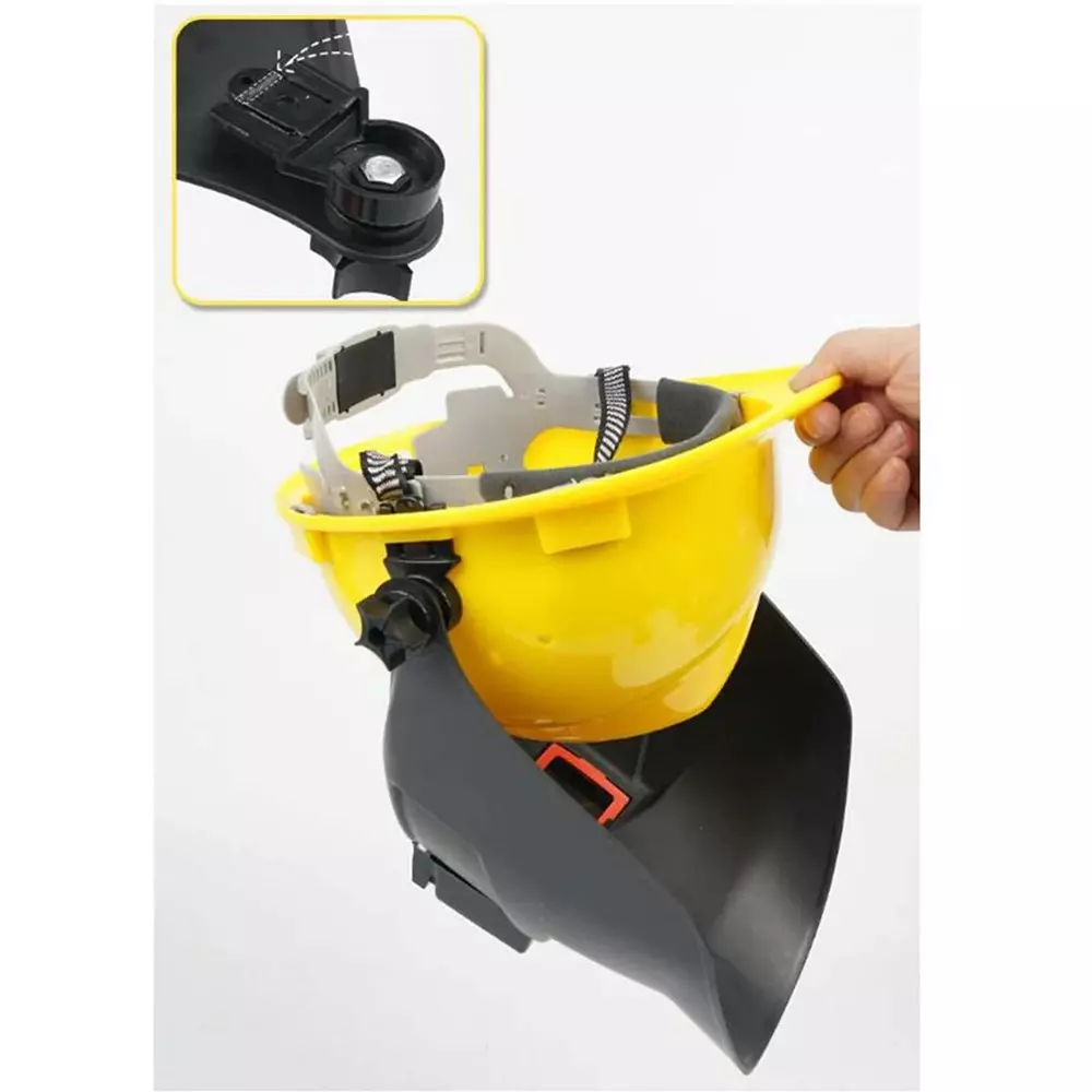shiv-alaska-flip-up-adjustable-welding-safety-helmet-polypropylene-black-yellow-free-size-for-welding-work